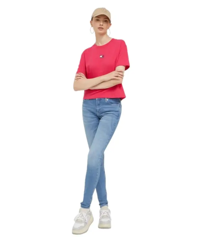 Tommy Hilfiger - Γυναικείο Παντελόνι Jean Nora Skinny Fit DW0DW16704-1AB Γαλάζιο 2