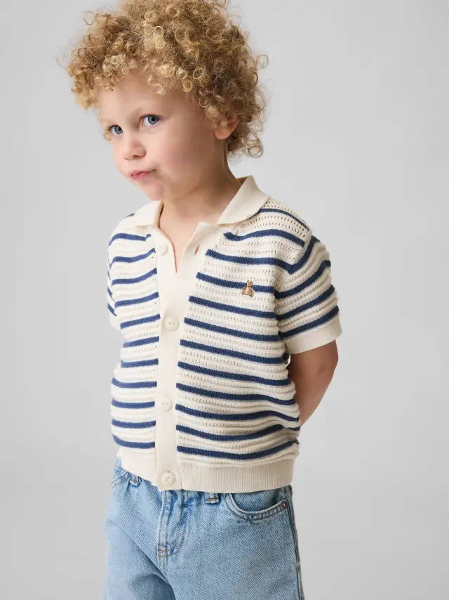 Βρεφικό & Νηπιακό Πουλόβερ Cabana Sport blue - 6-12M