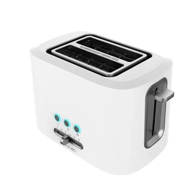 Cecotec Φρυγανιέρα Toast&Taste 9000 Double 980W White (3188)