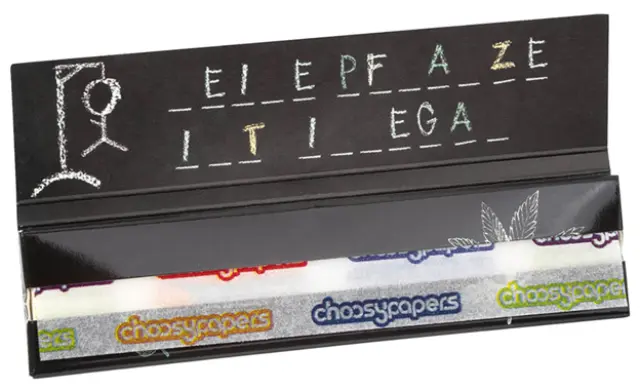 Choosypapers Χαρτάκια King Size Slim 32φ. - Not allowed 2