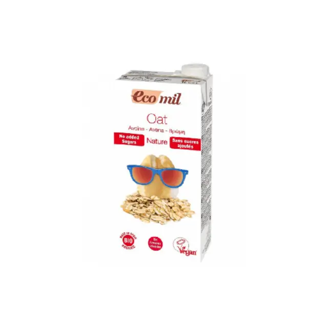 Ecomil Βιολογικό Ρόφημα Βρώμης Χωρίς Ζάχαρη, 1lt