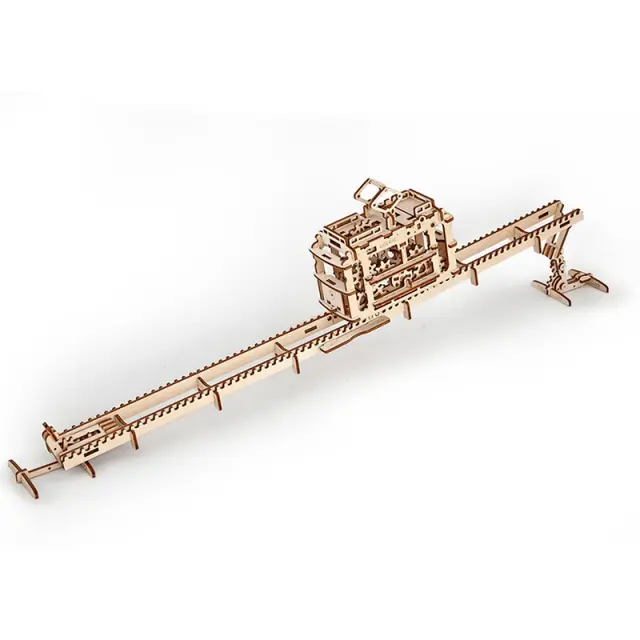 UGEARS Τράμ σε Γραμμές