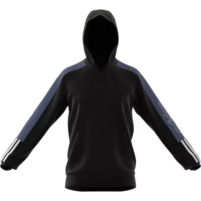 Adidas - Essentials Ανδρικό Φούτερ με Κουκούλα και Τσέπες GK9626 Μαύρο 3