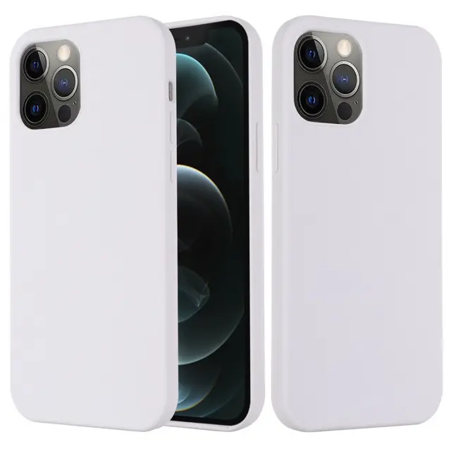 Θήκη Σιλικόνης με MagSafe για iPhone 14 Pro-White OEM