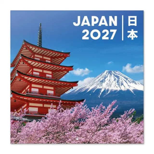 HMEΡΟΛΟΓΙΟ ΤΟΙΧΟΥ JAPAN 2027 30X30 CALENDAR CP27076