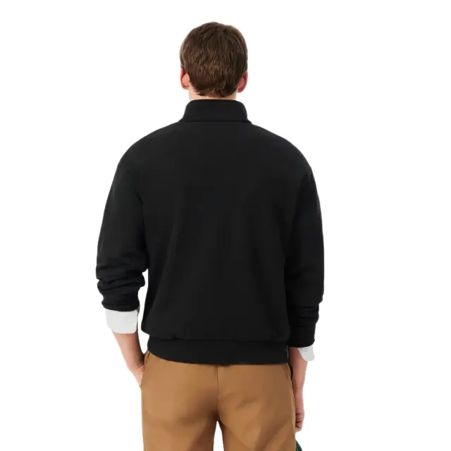 Lacoste ανδρικό fleece zip neck φούτερ 3SH8866-1 2