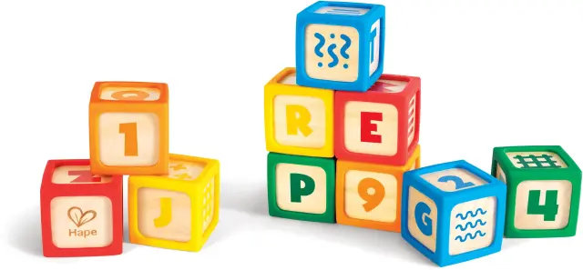Hape Early Explorer Ξύλινα Τουβλάκια Smart Start 10Τμχ 3