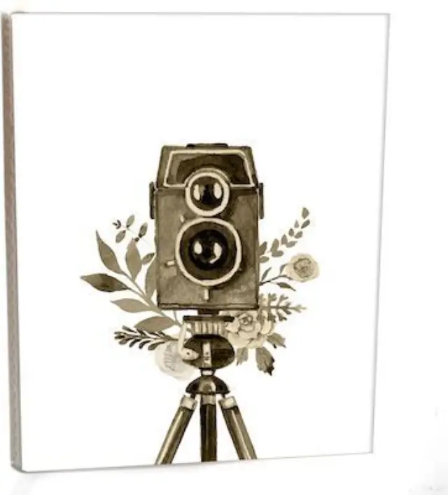 Άλμπουμ pocket με θήκες για 36 φωτογραφίες 13Χ18 VINTAGE CAMERA 300