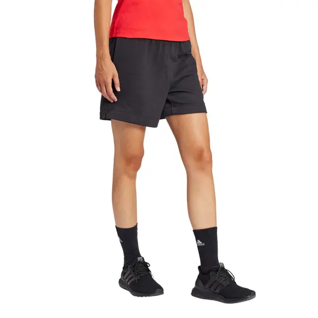 adidas Sportswear Women's Linear French Terry Shorts Μαύρο JG8639 (adidas Sportswear) - XLarge 3