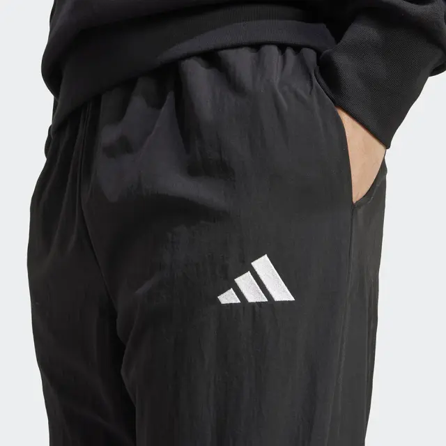 Adidas Essential Small Logo Woven Black JM1775 - S 3