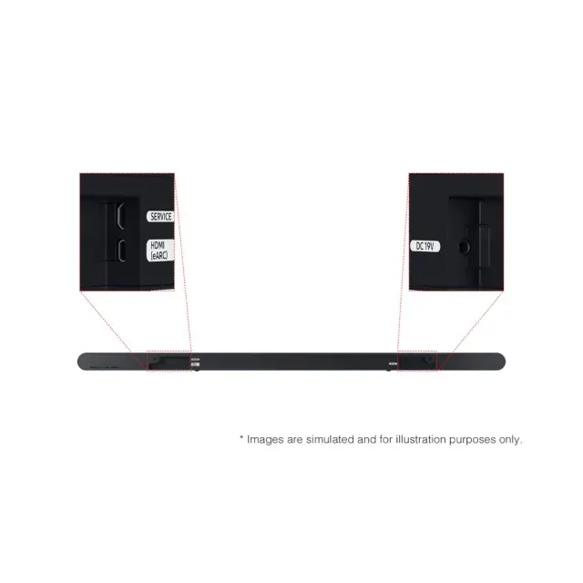 Samsung Soundbar 3.1 Bluetooth, HDMI και Wi-Fi 250W με Τηλεχειριστήριο Μαύρο HW-S700D/EN 3