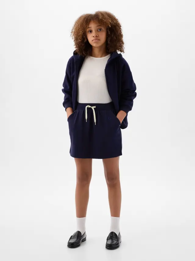 Μπλε ΠαιδικήTowel Terry Φούστα navy - M