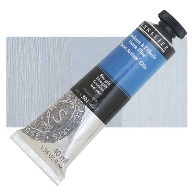 Sennelier Λάδι Finest Artists Oil 301 Blue - Grey - 40ml