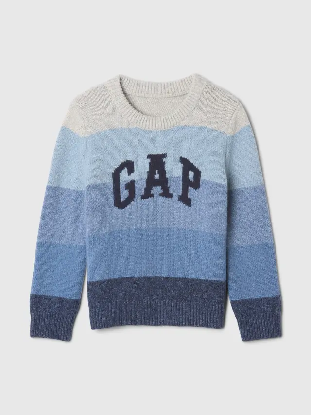 babyGap CashSoft Logo Πουλόβερ SP HAPPY STRIPE 2022 - 3YRS