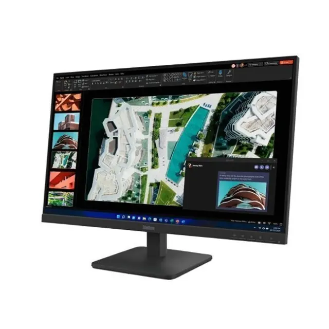 Lenovo Monitor ThinkVision S27-4e 27'' FHD VA 75Hz 4ms, 3-Side Near- Edgeless, HDMI, VGA, 3 Years Warranty (64BEKAT1EU) 2