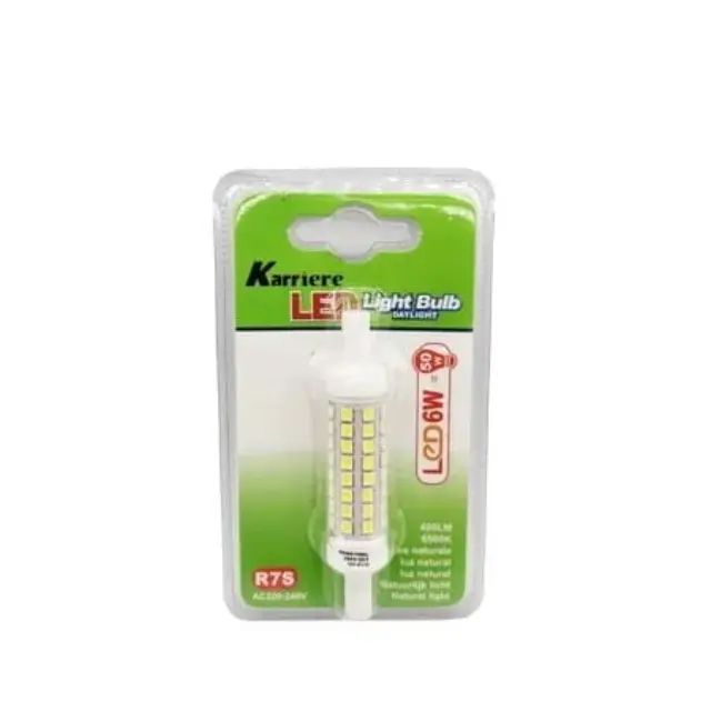 KARRIERE LED λάμπα 9W – LED light bulb 6W R7S 15535