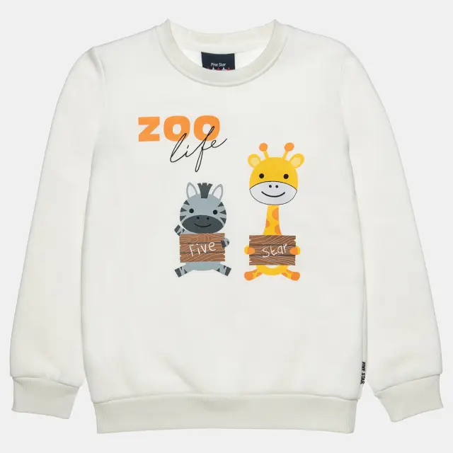 Σετ φόρμας Five Star φούτερ με τύπωμα Zoo Life 2