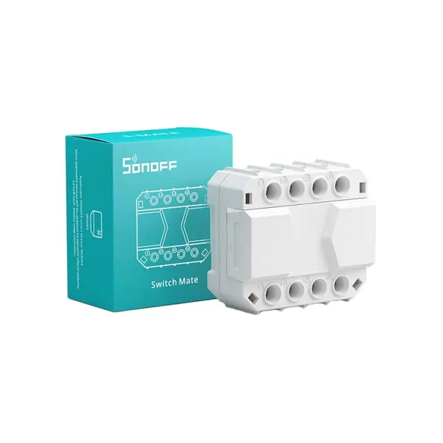 Sonoff S-MATE Smart Ενδιάμεσος Διακόπτης Bluetooth σε Λευκό Χρώμα (S-MATE) (SONSMATE) 2