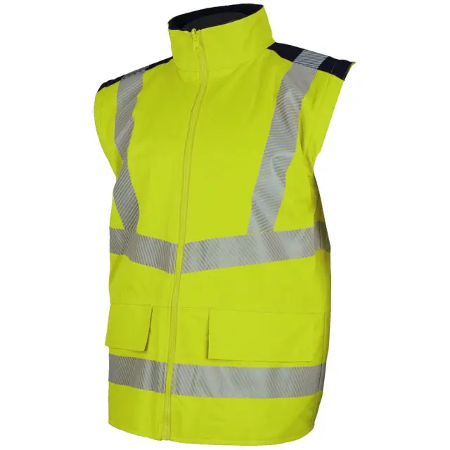 Αδιάβροχο Ανακλαστικό Παρκά 4 σε 1 Lacuna Taurus yellow/navy - 2XL 3