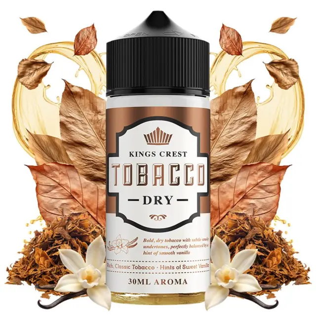 Kings Crest Tobacco Dry 30ml/120ml Flavorshot