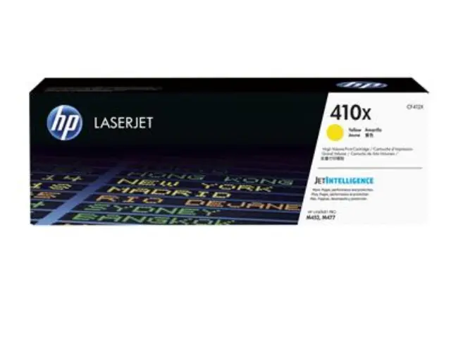 HP 410X Γνήσιο Toner Laser Εκτυπωτή Κίτρινο High Yield 5000 Σελίδων CF412X