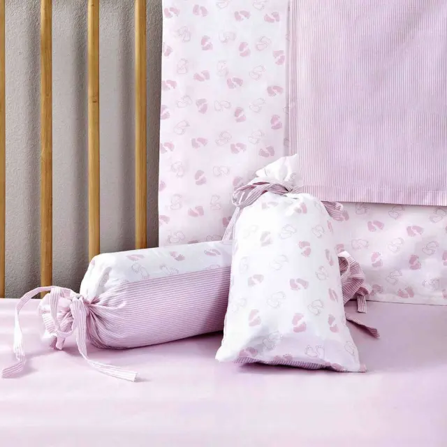 Σετ Σεντόνια 3x 115x180cm Tootsies Pink Nima