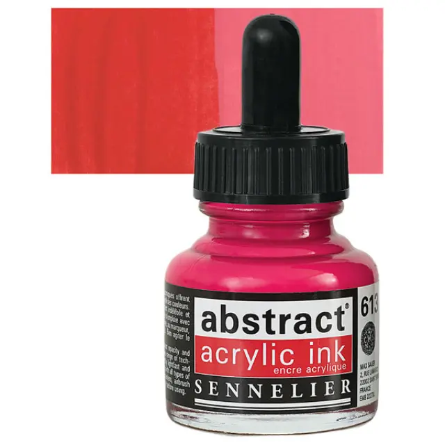 Sennelier Abstract Ακρυλικό Μελάνι 613 Cadmium Red Light Hue - 30ml