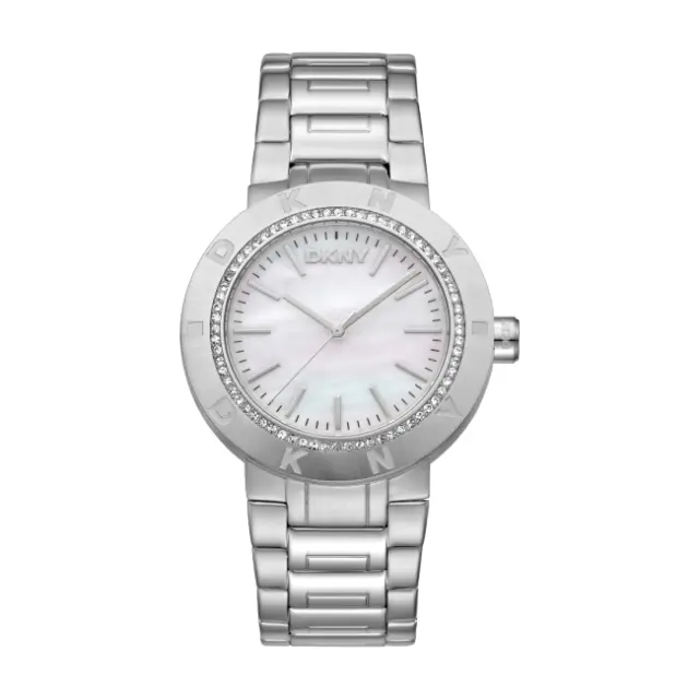 DKNY Eastside Logo, Women's Watch, Silver Stainless Steel Bracelet DK1L023M0015