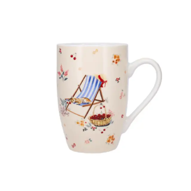 Kiub Κούπα Πορσελάνινη Boheme 490ml (MUGXL60H01)