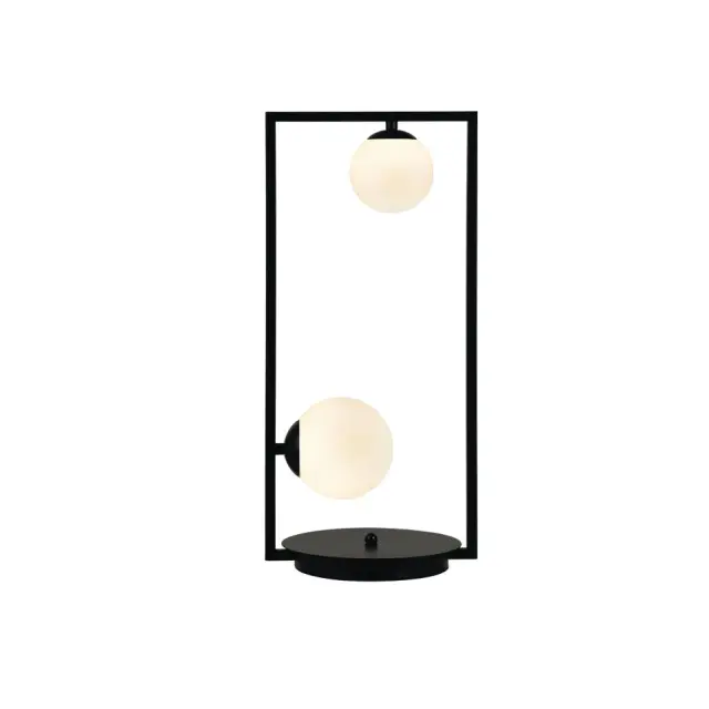 AcaLight Offer NETTO ΦΩΤΙΣΤΙΚΟ ΕΠΙΤΡΑΠΕΖΙΟ ΜΑΥΡΟ ΜΕΤΑΛΛΙΚΟ ΣΥΜΒΑΤΙΚΟ 2ΧG9 IP20 Φ210Χ560mm