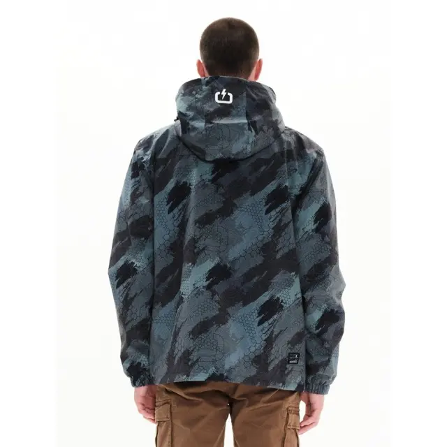 Emerson Pullover Jacket with Hood (222.EM10.63-PR 308 OLIVE) - Λαδί 2