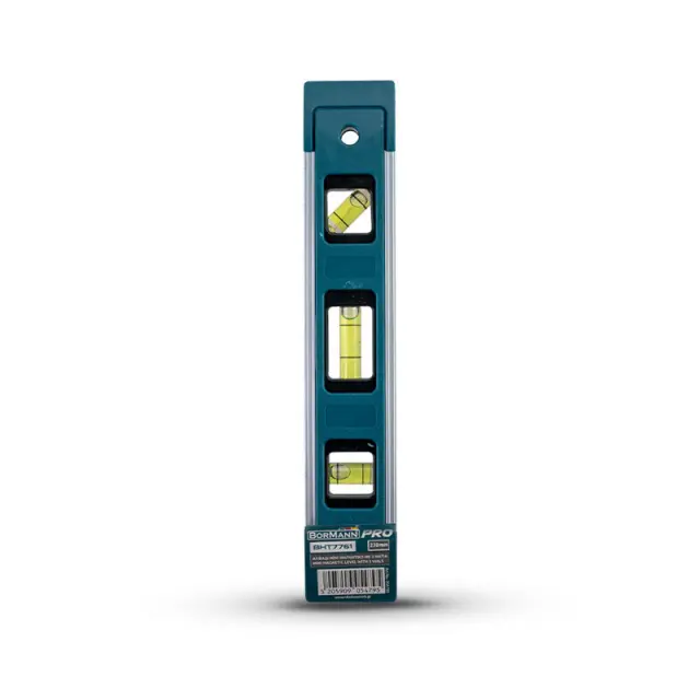 Bormann BHT7761 Αλφάδι Mini Μαγνητικό με 3 Μάτια 3