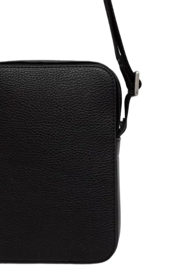 Tommy Hilfiger Ανδρική Μικρή Τσάντα TH Central Mini Reporter Μαύρο 2