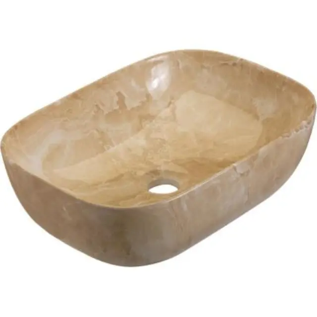82-8417 ELEGAN-3 465*320*135 ΝΙΠΤΗΡΑΣ DECOR BEIGE MARBLE GLORIA