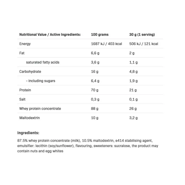ALLNUTRITION Whey Protein Cookie Cream, 2270 g 2