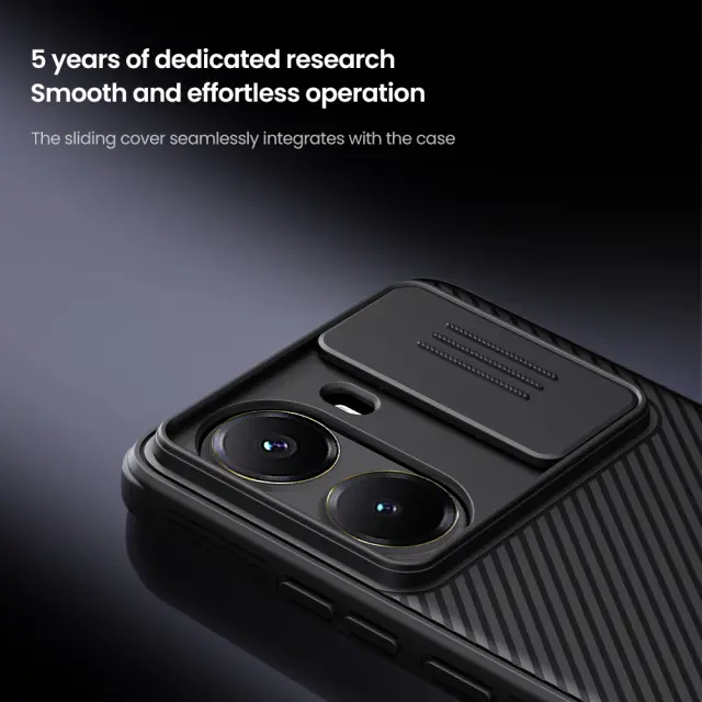 Nillkin CamShield PRO Hard Case for Poco X7 Pro 5G Black 3
