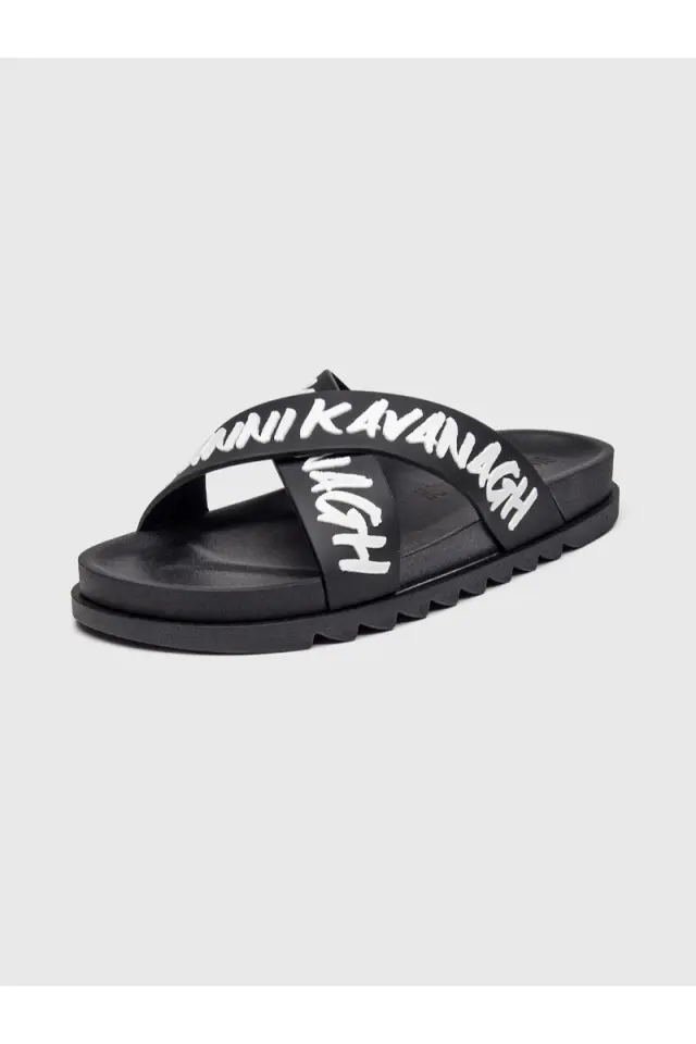 Gianni Kavanagh Ανδρικές REBEL Παντόφλες – Black - 40