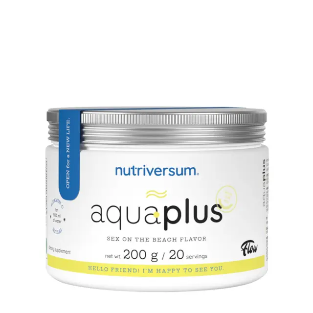 Nutriversum Aqua Plus - FLOW Sex On The Beach, 200 g