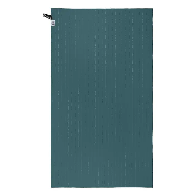 Beauty Home Πετσέτα θαλάσσης διπλής όψης Microfiber 200gsm Art 2295 90x160 Πετρόλ 2
