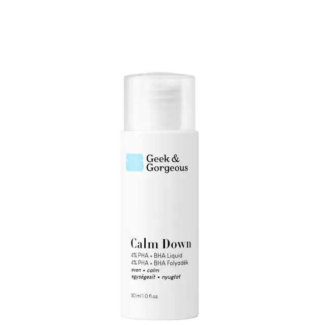 Geek + Gorgeous Calm Down - for sensitive skin - απολεπιστικό για ευαίσθητη επιδερμίδα 30ml