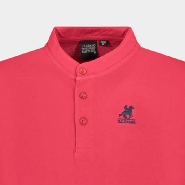 T-shirt U.S.Grand Polo AU02661_RO8ROSSO Κόκκινο - 2XL 3