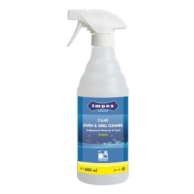 Ω640 ΚΑΘΑΡΙΣΤΙΚΟ ΦΟΥΡΝΟΥ & ΓΚΡΙΛ Impex 600ml