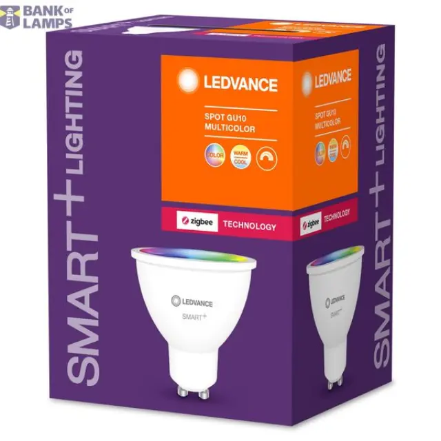 SMART+ Spot GU10 Multicolour 4.9W 220V RGBW GU10