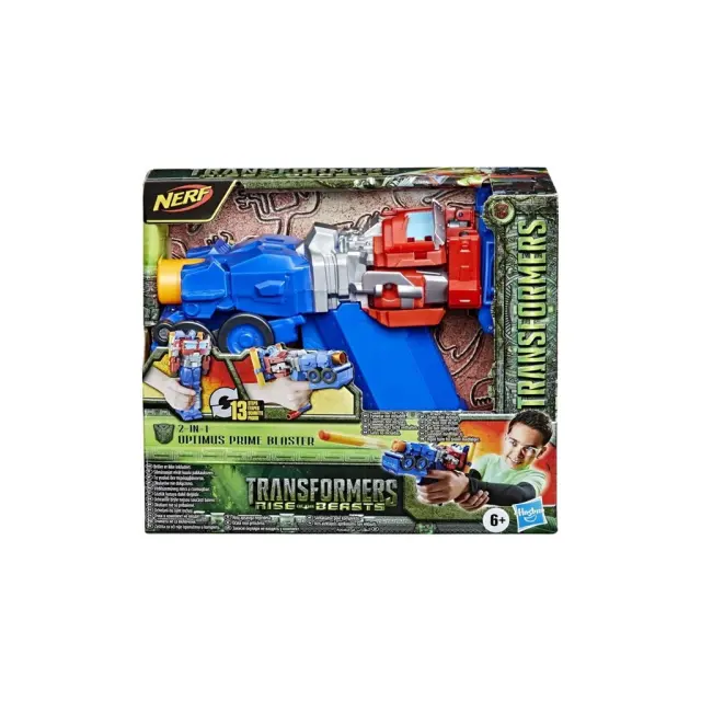 Hasbro Nerf Transformers: Rise of the Beast - 2-in-1 Optimus Prime Blaster (F3901)