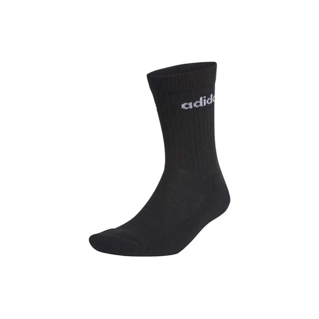 adidas Sportswear Adult Unisex Half Cushioned Crew 3 Pair Socks Μαύρο GE6171 (adidas Sportswear)