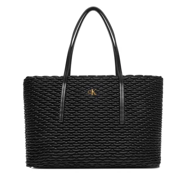 Γυναικεία Τσάντα Χειρός-Ώμου Calvin Klein LV04F3292G-UB1 Μαύρη Μαύρο - One Size
