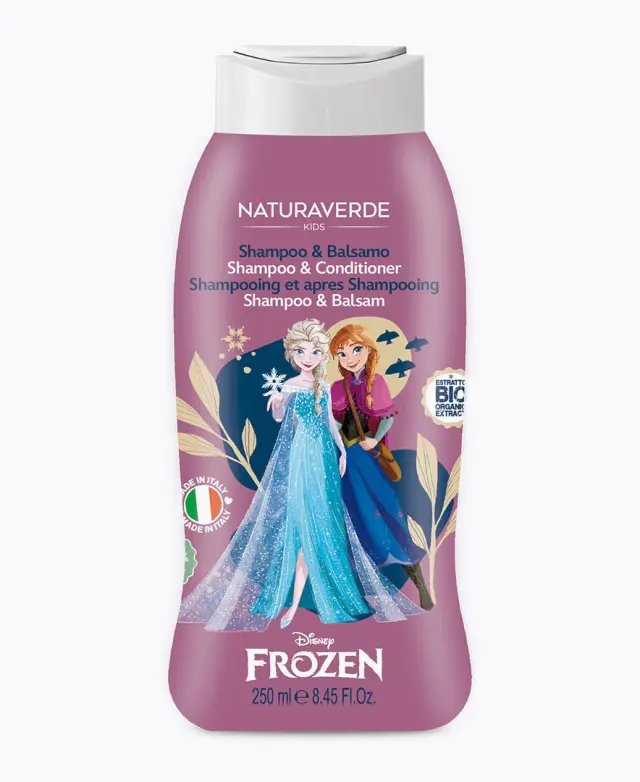NATURAVERDE FROZEN ΠΑΙΔΙΚΟ ΣΑΜΠΟΥΑΝ + CONDITIONER 250ML