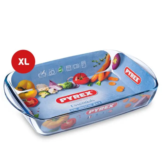 Ταψί Πυρέξ Ορθογώνιο Βαθύ 40X27X7 Pyrex