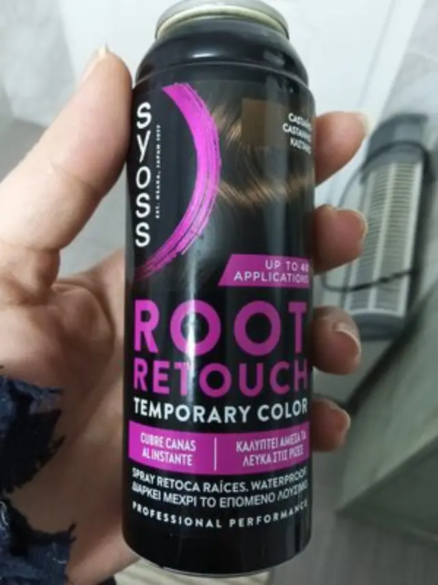Syoss Root Retouch Color Σπρέι Προσωρινής Κάλυψης Ριζών 120ml - Καστανό