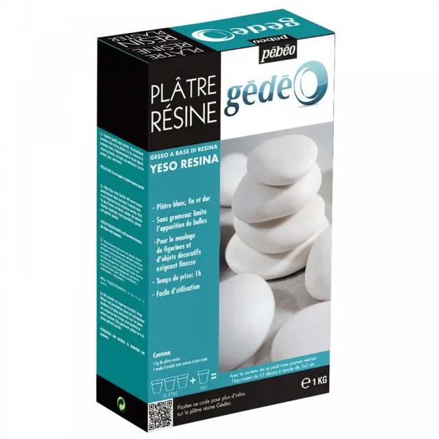 Pebeo Κεραμική Σκόνη Χύτευσης Gedeo Resin Plaster - 1Kg